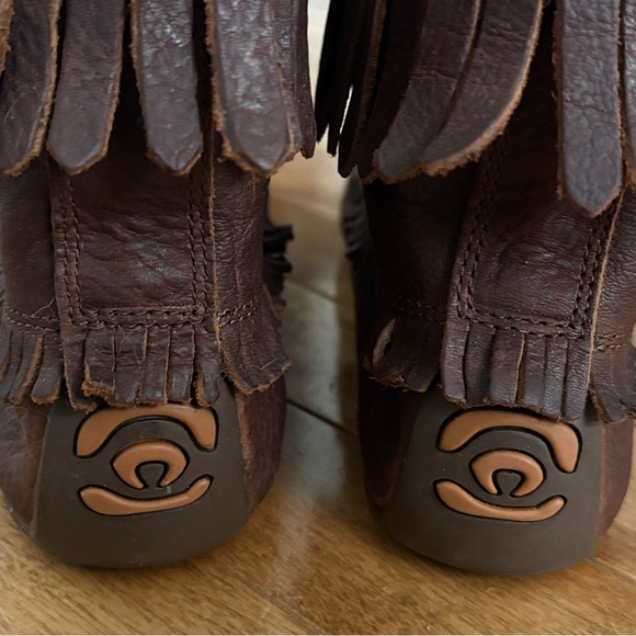 Manitoba Mukluks The Harvester Moccasin - Grain Leather - Picture 4 of 7